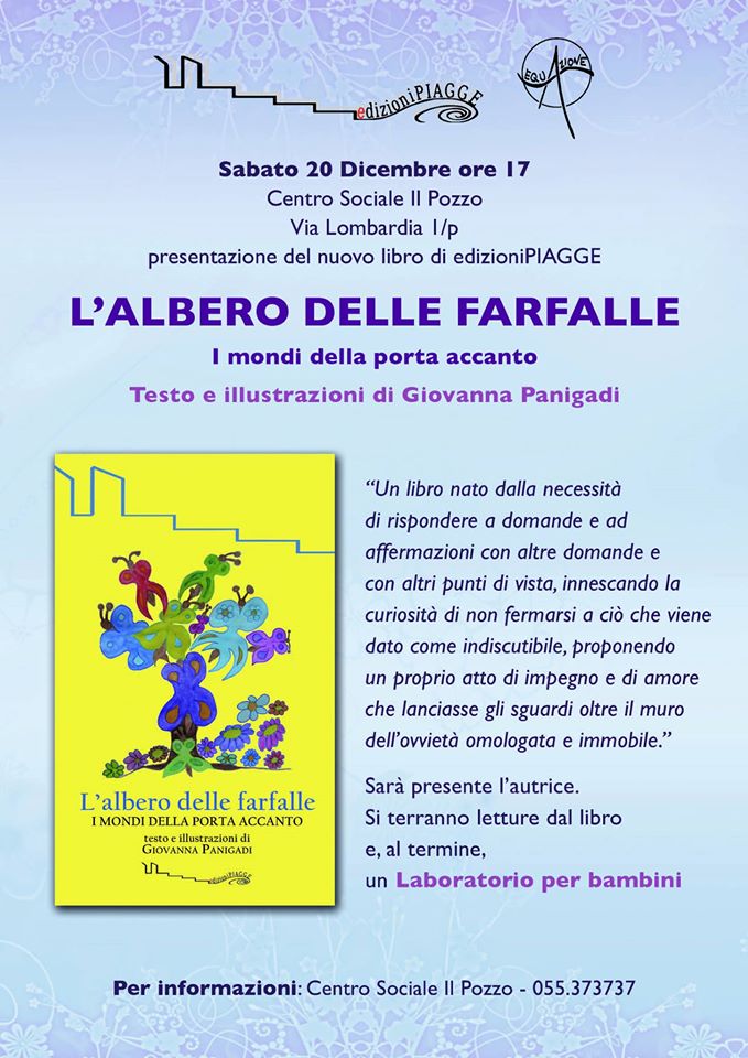 Presentazione del libro “L’albero delle farfalle”